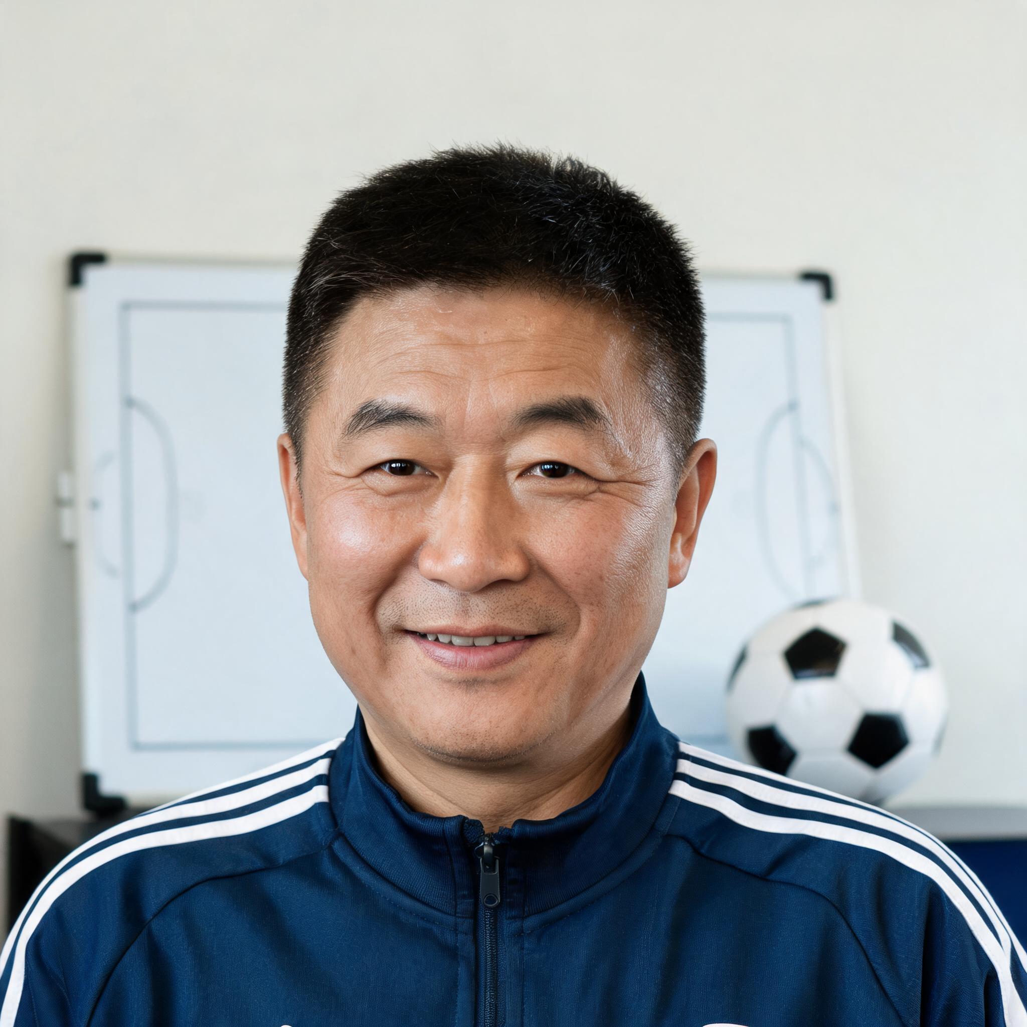 足球教练老周头像